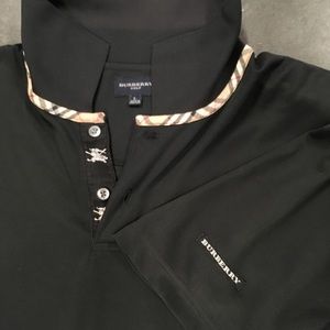Burberry Golf Burberry’s Black shirt sleeve Polo L